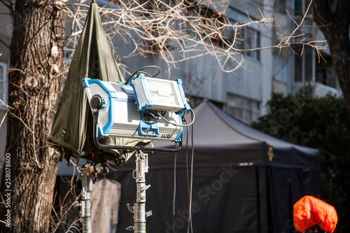 cinematographic filming