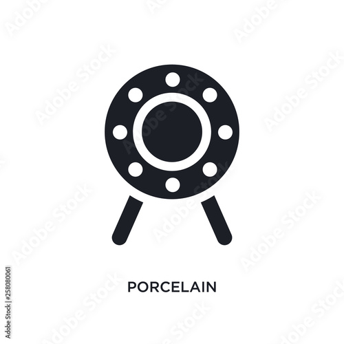 porcelain isolated icon. simple element illustration from museum concept icons. porcelain editable logo sign symbol design on white background. can be use for web and mobile