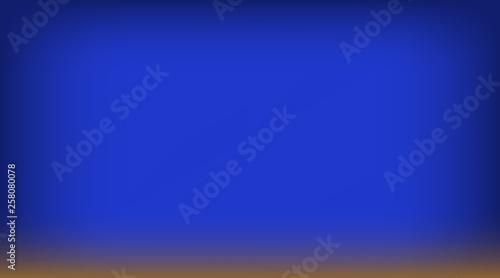 royal blue background with gold illumination