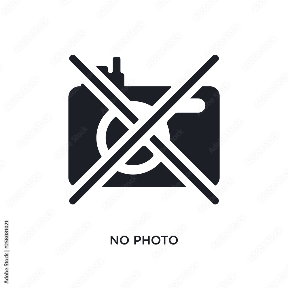 no photo isolated icon. simple element illustration from museum concept icons. no photo editable logo sign symbol design on white background. can be use for web and mobile no photo isolated icon. simple element illustration from museum concept icons. no photo editable logo sign symbol design on white background. can be use for web and mobile