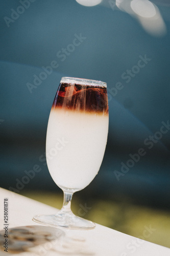 Dark and Stormy drink