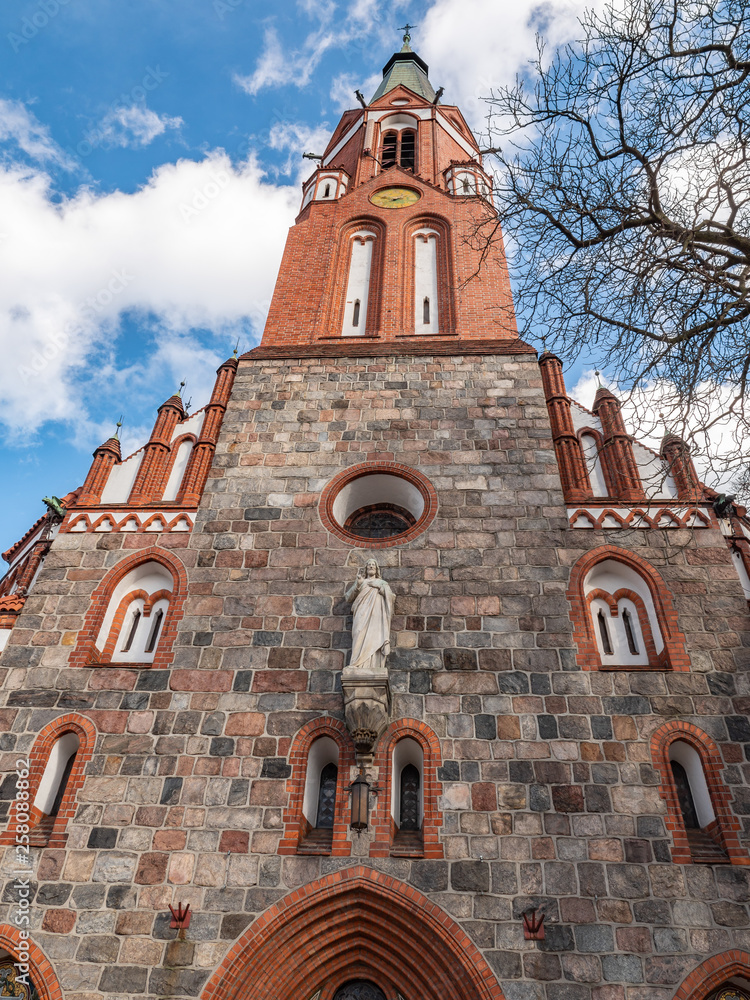 Chatolic church of Saint George in Sopot, Poland