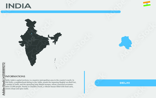 DELHI STATE INFOGRAPHICS