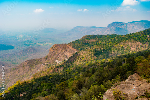 view of mountains