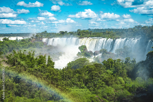 The Amazing waterfalls of Iguazu in Brazil