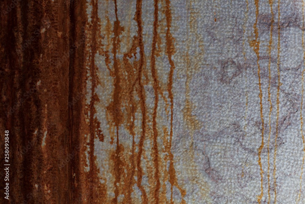 Wall with rust runoff, can be used as a background. Wall with rust runoff, can be used as a background.