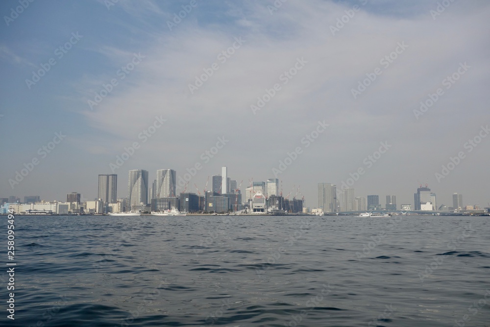 Naklejka premium 東京湾風景