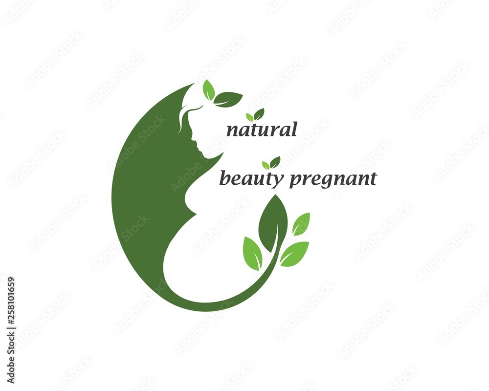beauty pregnant women vector icon beauty pregnant women vector icon