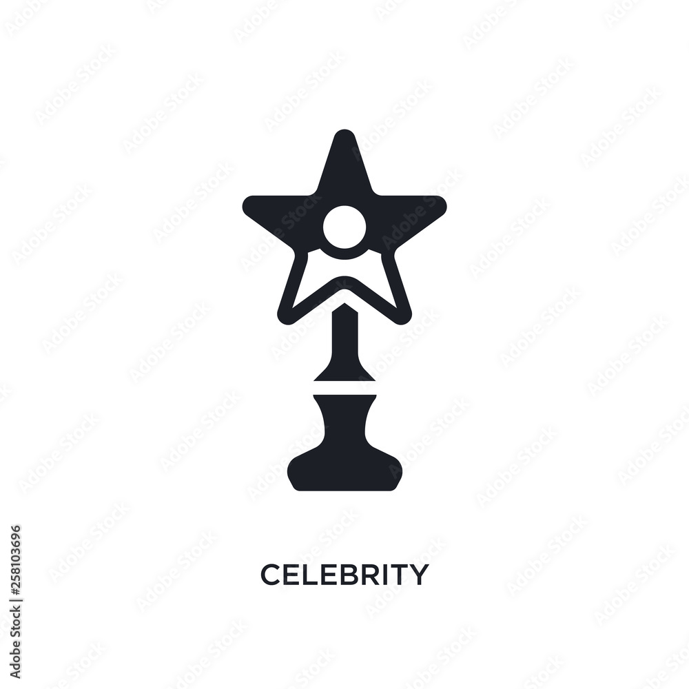 celebrity isolated icon. simple element illustration from success concept icons. celebrity editable logo sign symbol design on white background. can be use for web and mobile celebrity isolated icon. simple element illustration from success concept icons. celebrity editable logo sign symbol design on white background. can be use for web and mobile