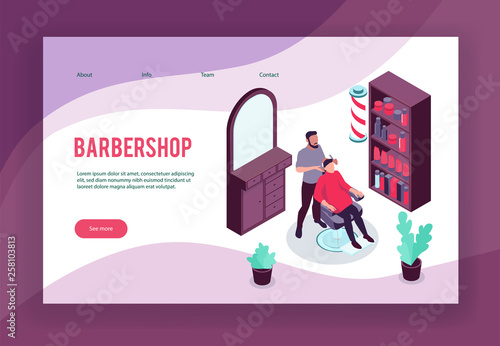 Barbershop Concept Banner