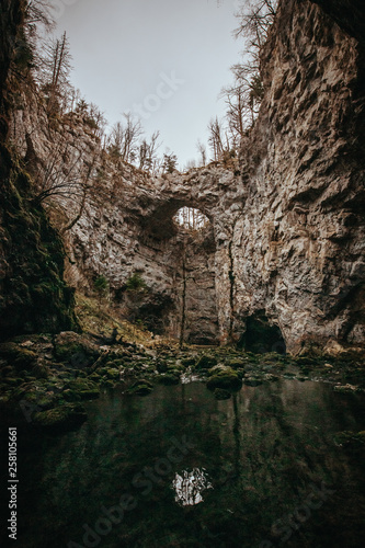 The cave system Rakov Skocjan in Slovenia