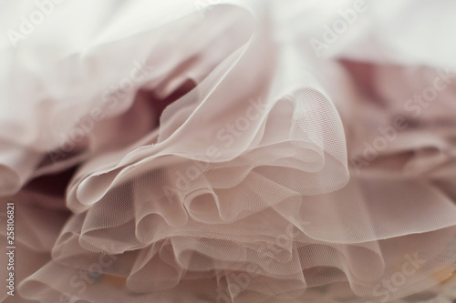 Pink tutu skirt photo