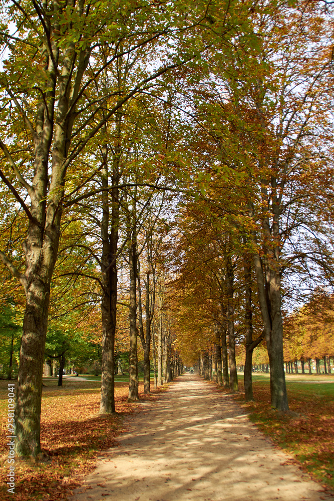 Dresden sightseeings of Germany. Historical buildings and streets of Dresden. Pillnitz Castle is a palace at the eastern of Dresden in the German state of Saxony.