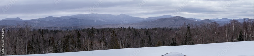 Adirondak Mountain pano Adirondak Mountain pano