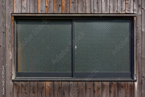 Window Frame on Japanese house 