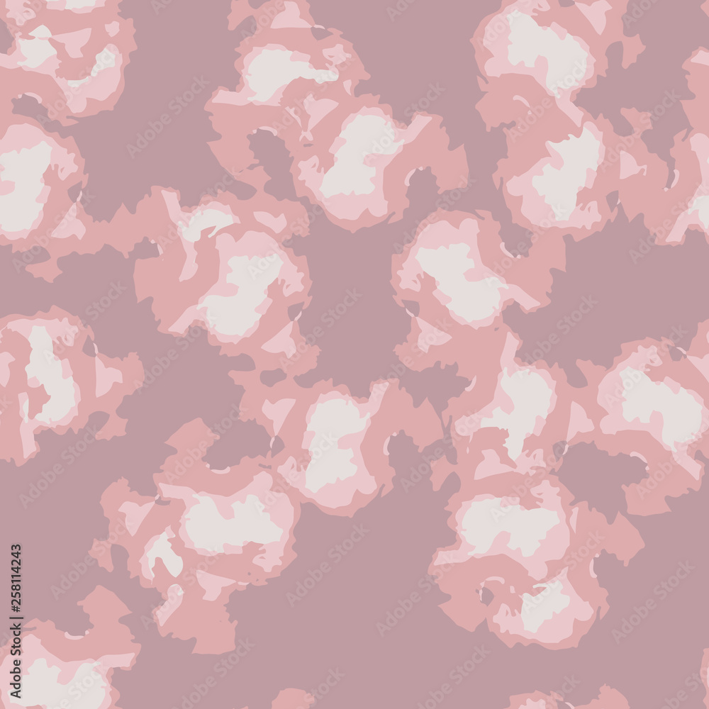 UFO camouflage of various shades of pink, white and nude colors UFO camouflage of various shades of pink, white and nude colors