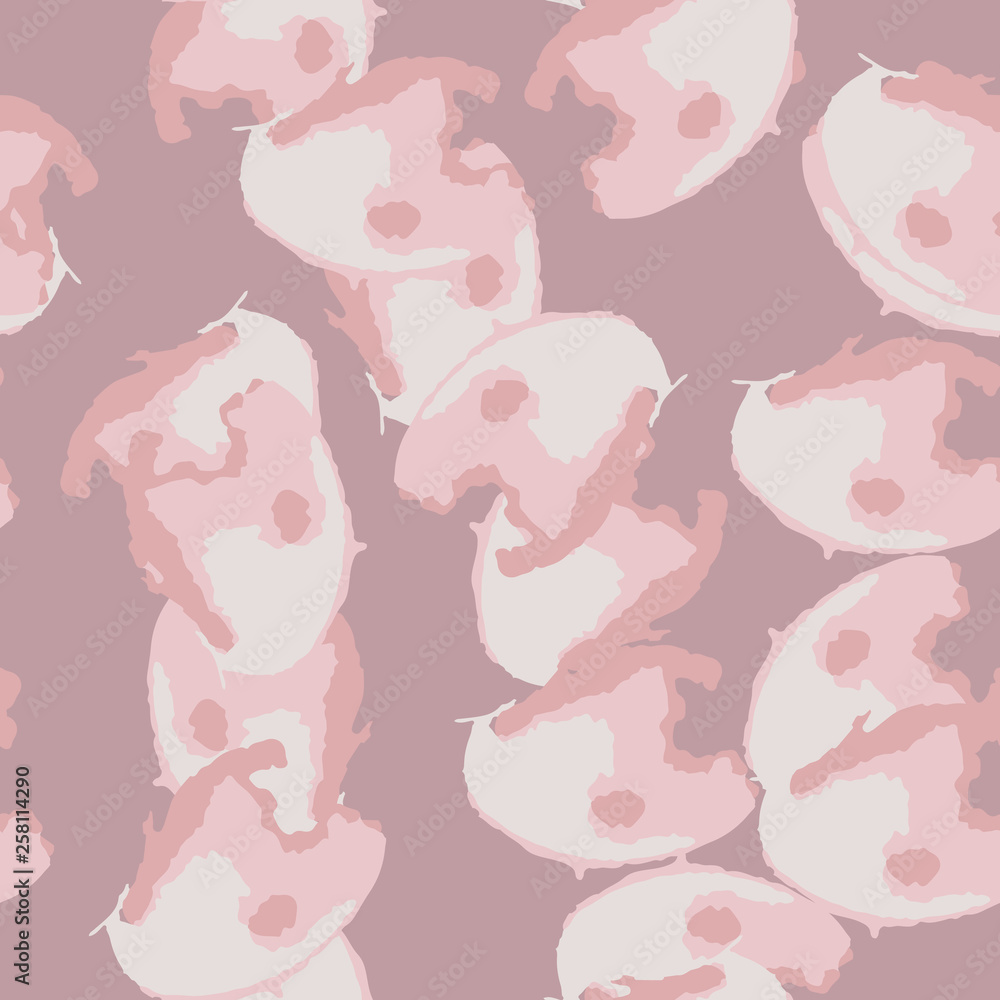 UFO camouflage of various shades of pink, white and nude colors UFO camouflage of various shades of pink, white and nude colors