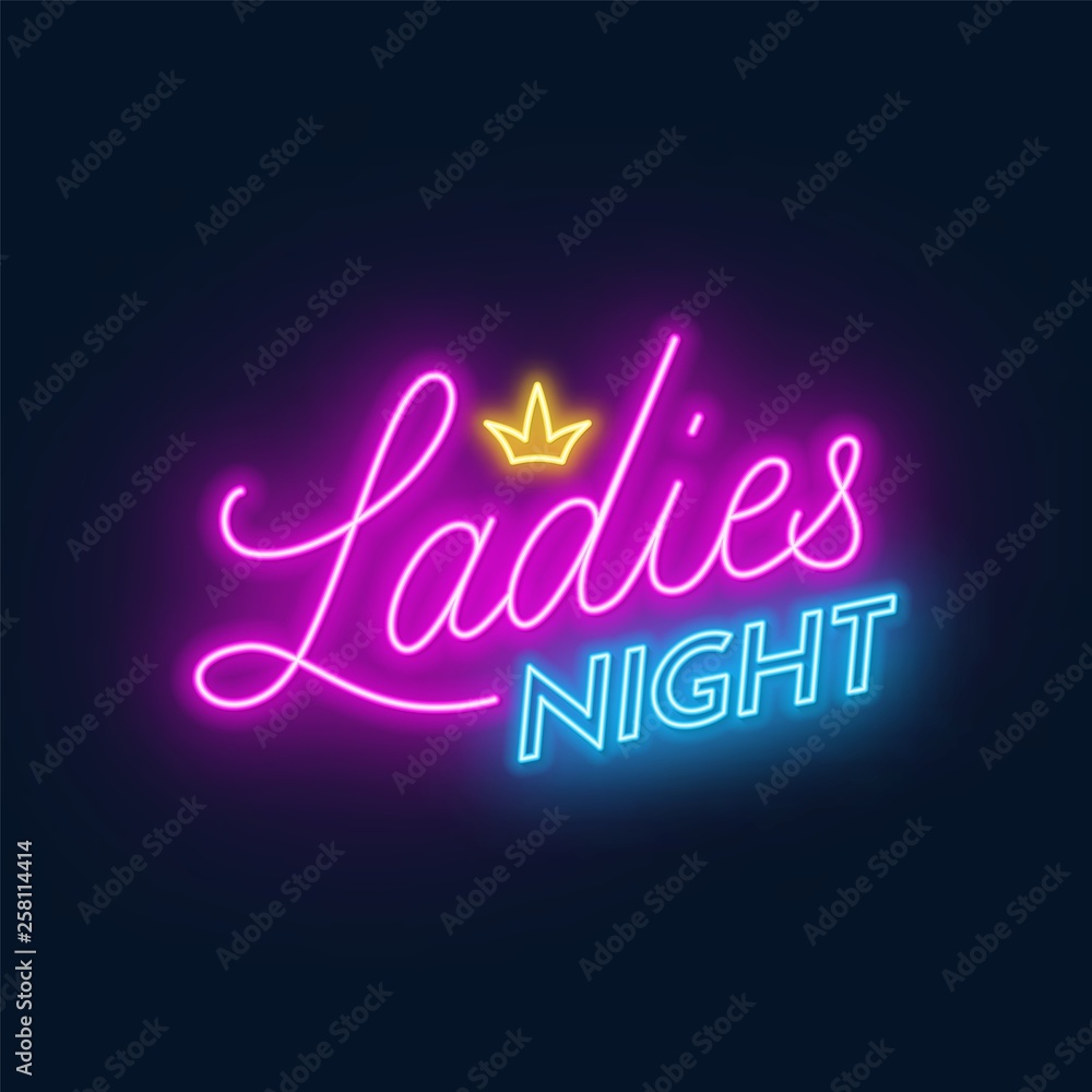 Ladies Night Banner - Arte vetorial de stock e mais imagens de Noite das  mulheres - Noite das mulheres, Poster, Vetor - iStock