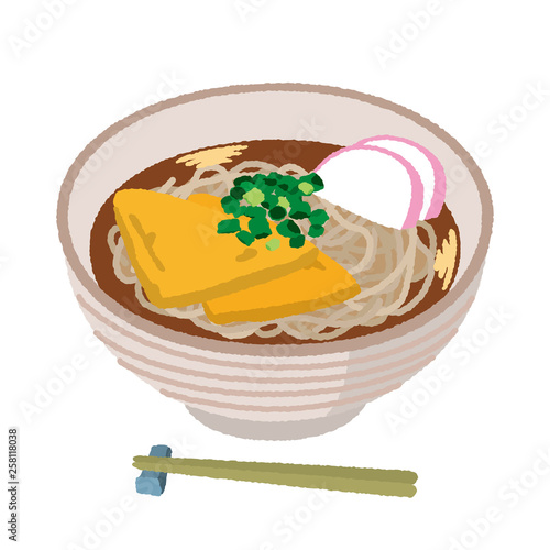 きつねそば