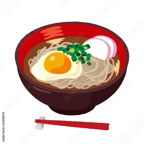 月見そば
