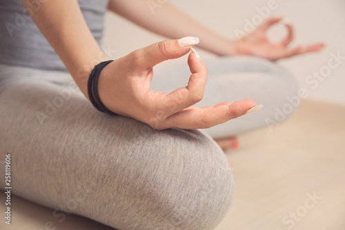 Teen Girl Meditating