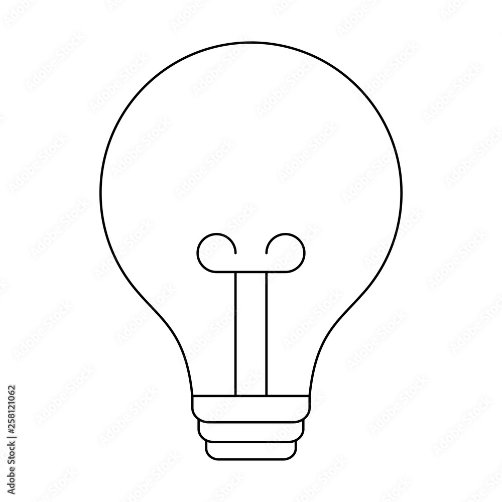 light bulb isolated icon light bulb isolated icon