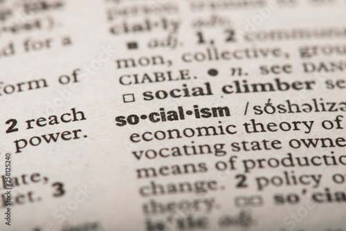 "Socialism" in dictionary