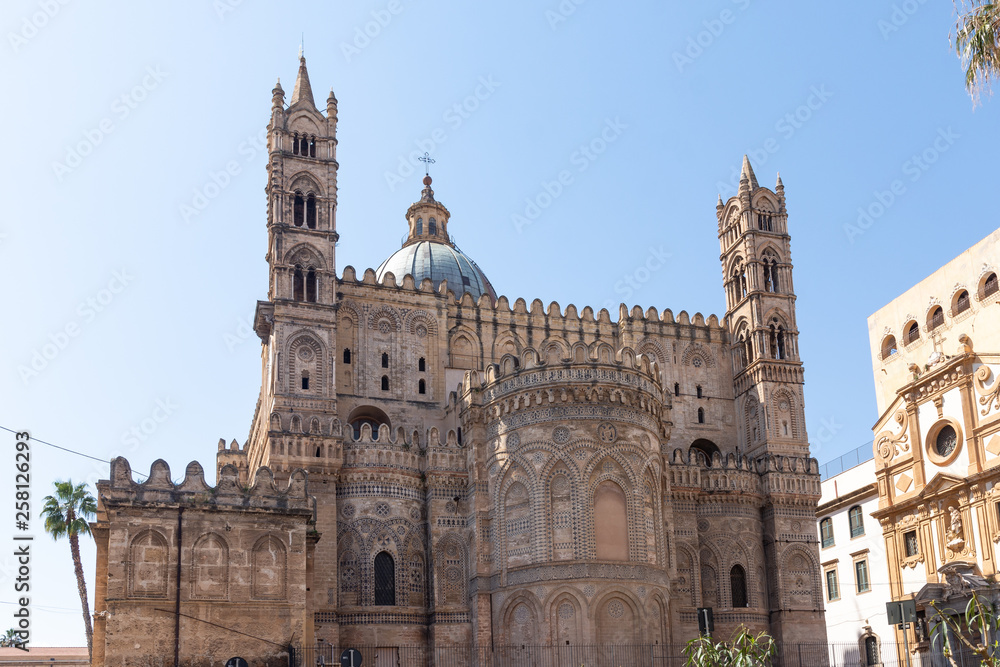 Cathédrale de Palerme en Sicile, Italie