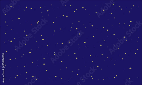 blue background with stars