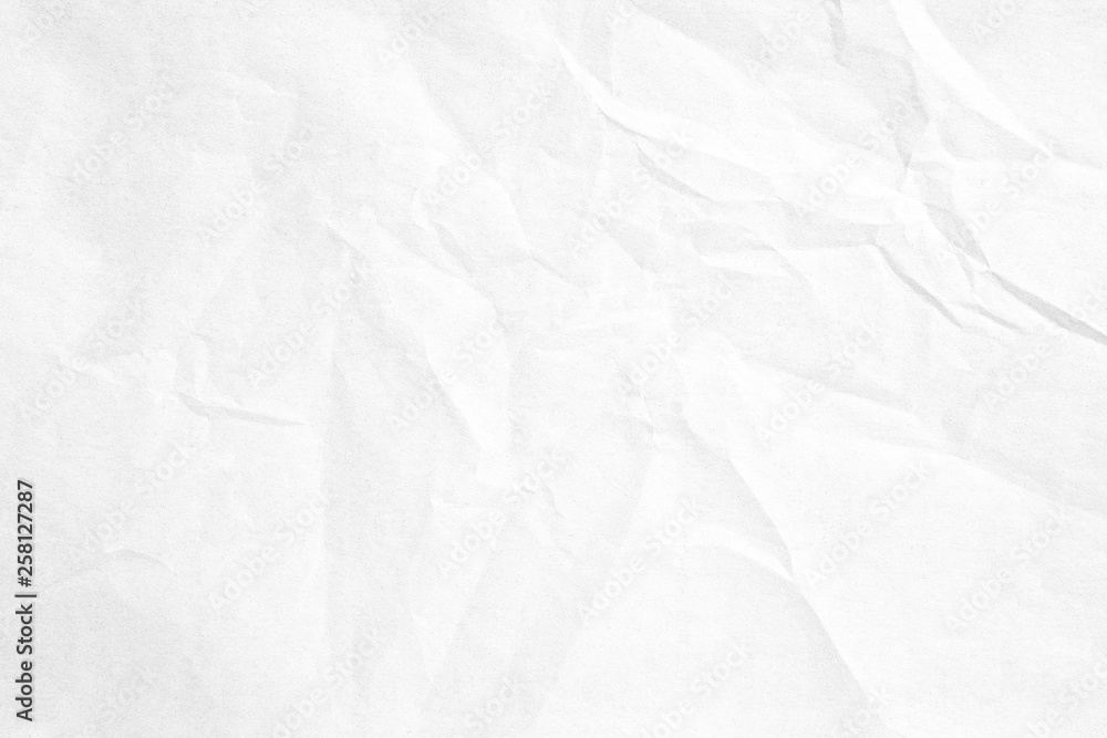 Grey crumpled paper texture