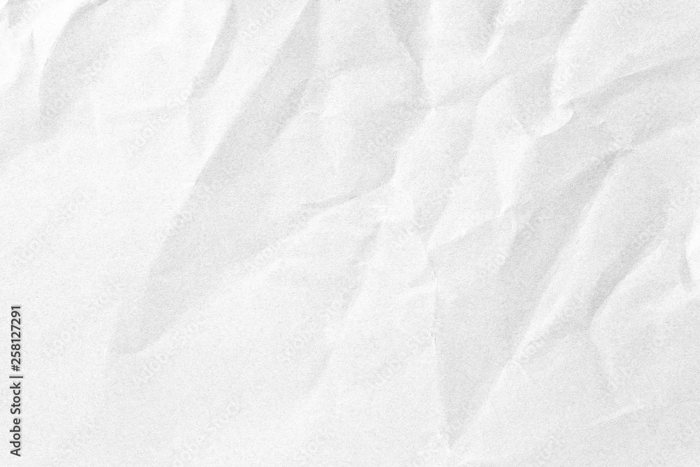 Fototapeta premium Grey crumpled paper texture