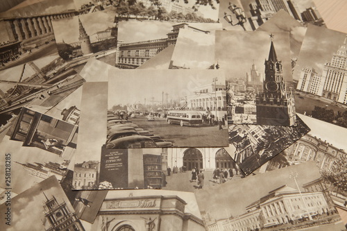Vintage postcards Moscow 1953
