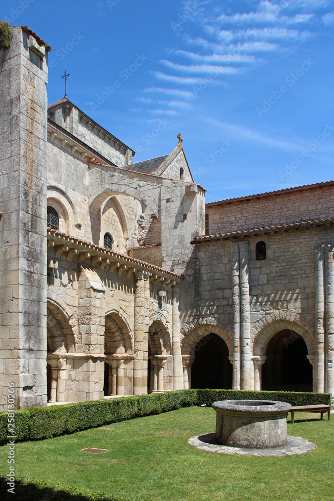 Saint-Vincent abbey - Nieul-sur-l'Autise (France)