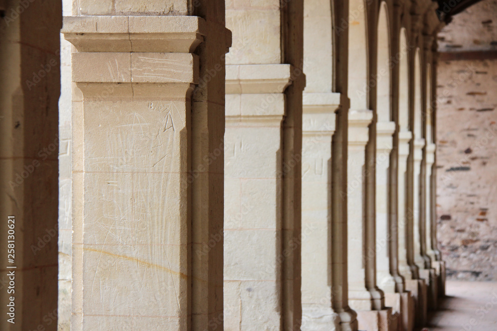 Former Toussaint abbey - Angers (France)