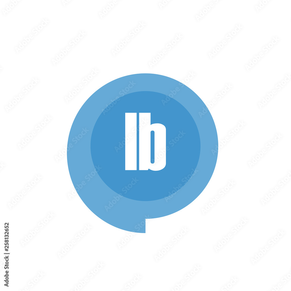 Initial Letter Logo LB Template Vector Design Initial Letter Logo LB Template Vector Design