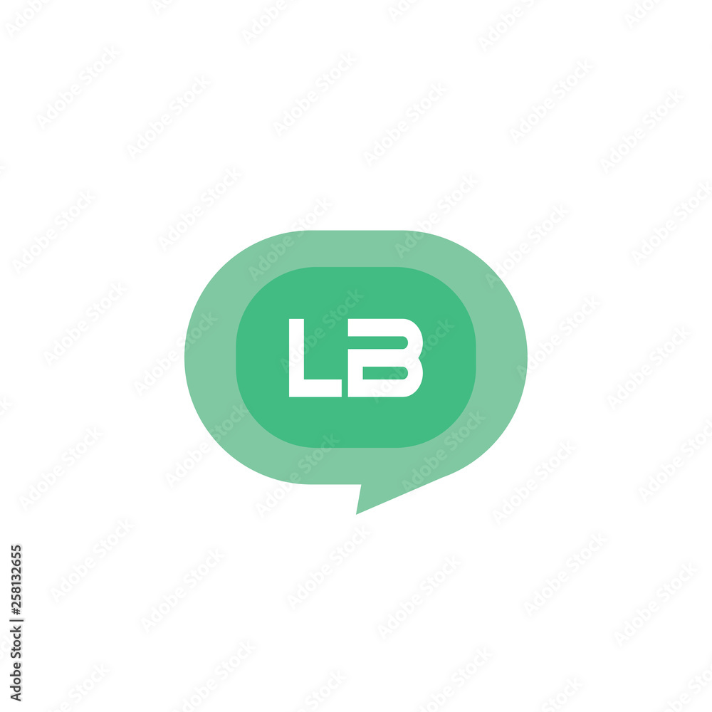Initial Letter Logo LB Template Vector Design Initial Letter Logo LB Template Vector Design