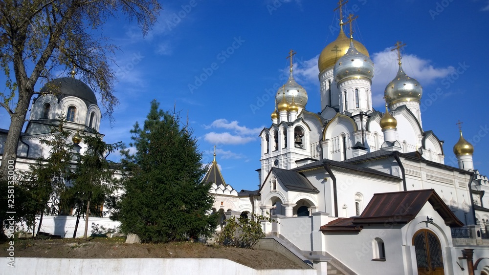 Old orthodox monasteries in Moscow Russia Old orthodox monasteries in Moscow Russia