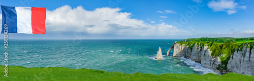 Klippen in der Normandie - Étretat