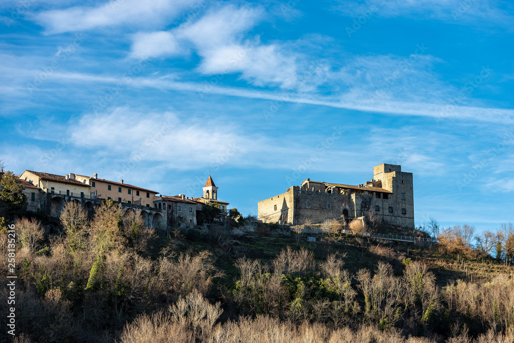 Medieval Castle of Lusuolo - Mulazzo Tuscany Italy