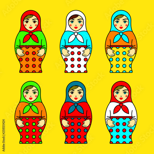 Russian wooden nesting doll