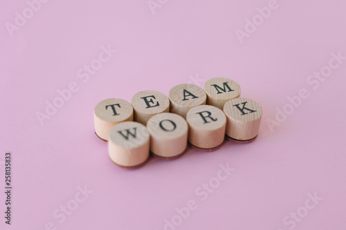 Teamwork Lettering