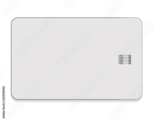 Tarjeta de Crédito. Plantilla vector.