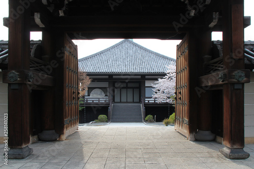 Temple (Daiun-in) in Kyoto (Japan)