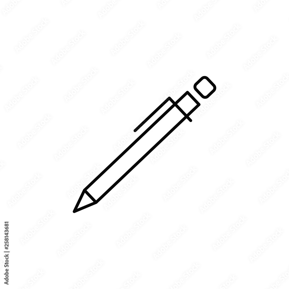 The signature icon. Pen and undersign, underwrite, ratify symbol. Flat The signature icon. Pen and undersign, underwrite, ratify symbol. Flat