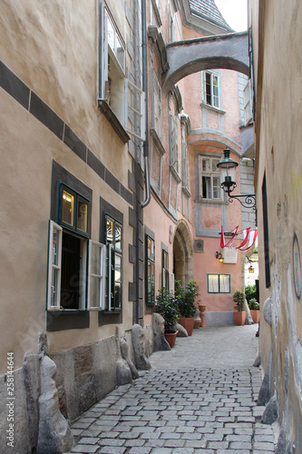 Alley in Vienna (Austria)