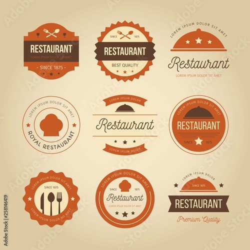 RETRO RESTAURANT LOGO