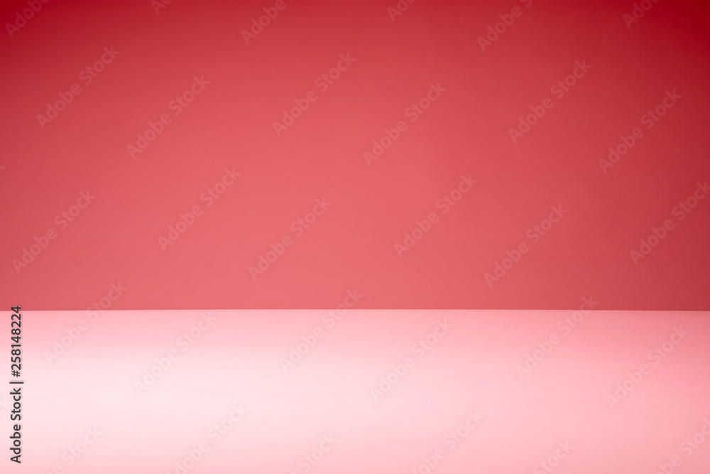 Pastell roter Hintergrund zur Produktpräsentation