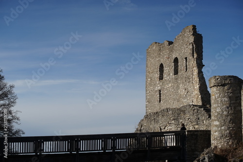 Obraz na płótnie Burg Wolfstein in Neumarkt i. d. Opf. w salonie
