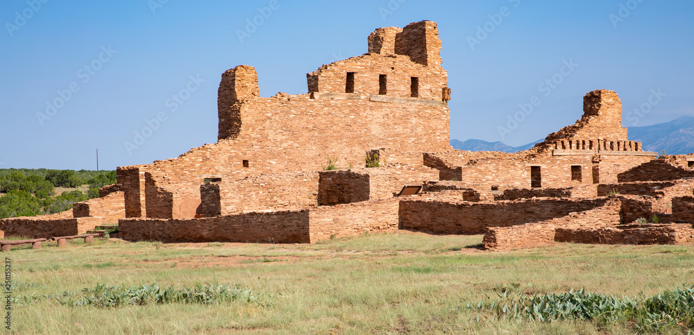 Abó Mission in Salinas Pueblo Missions National Monument, New Mexico, USA