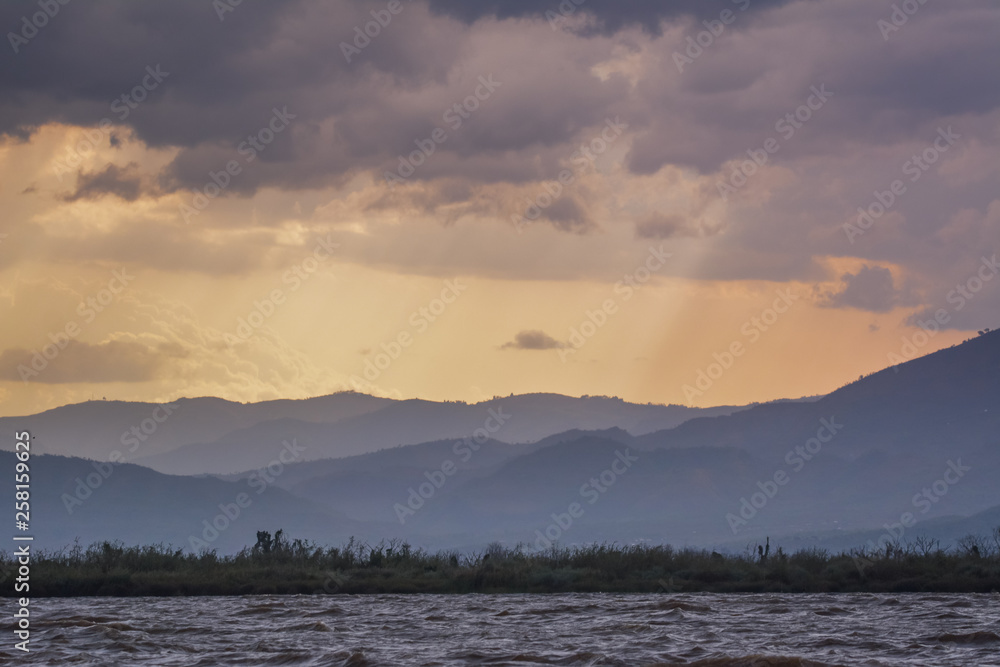 Landscape in Chamo lake